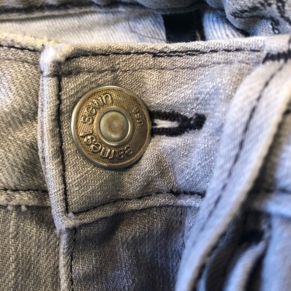 Earnest Sewn Harlan Jeans Size 24 Gray - Picture 4 of 7